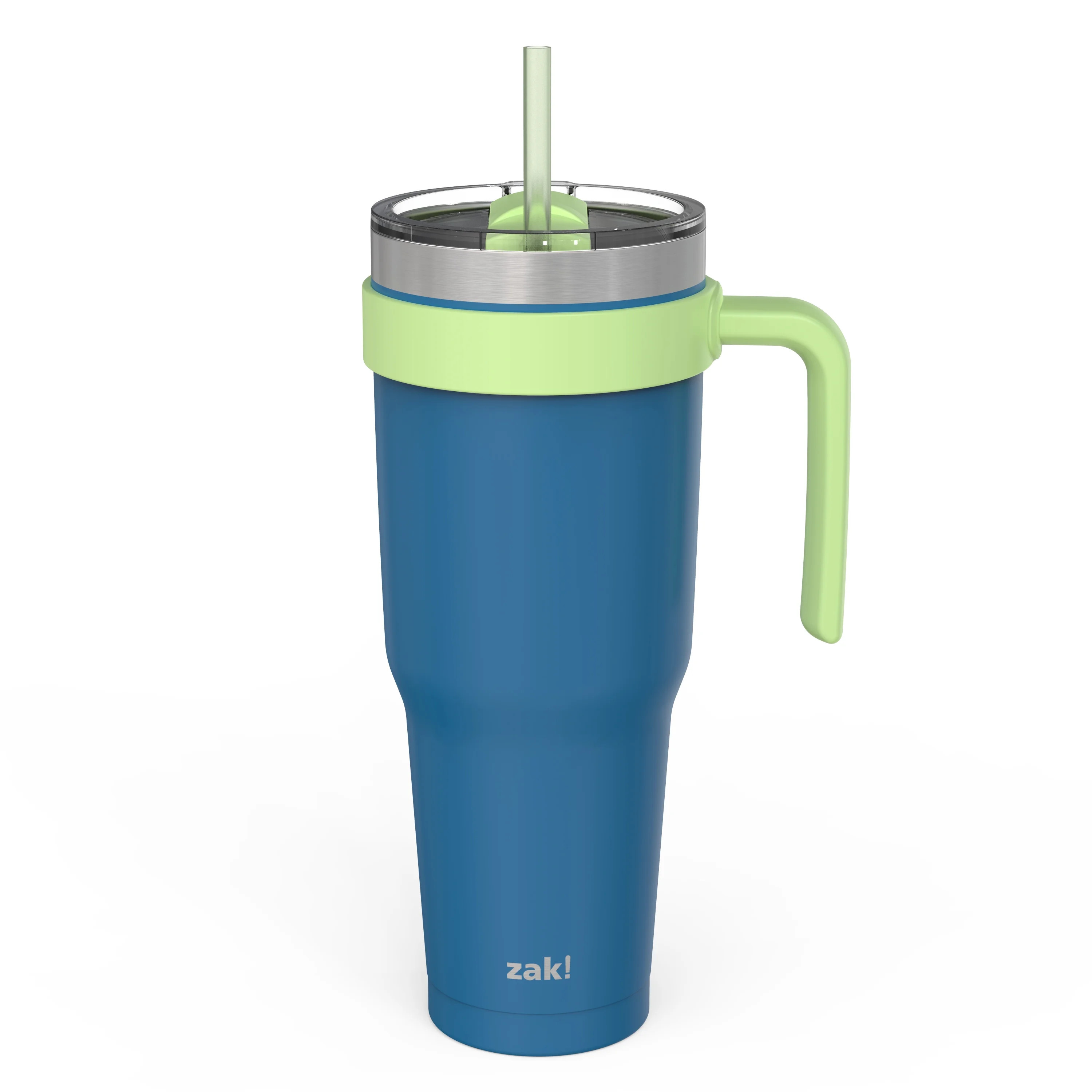 Zak Designs 40 Ounce Stainless Steel Tumbler, Blue Jay | Walmart (US)