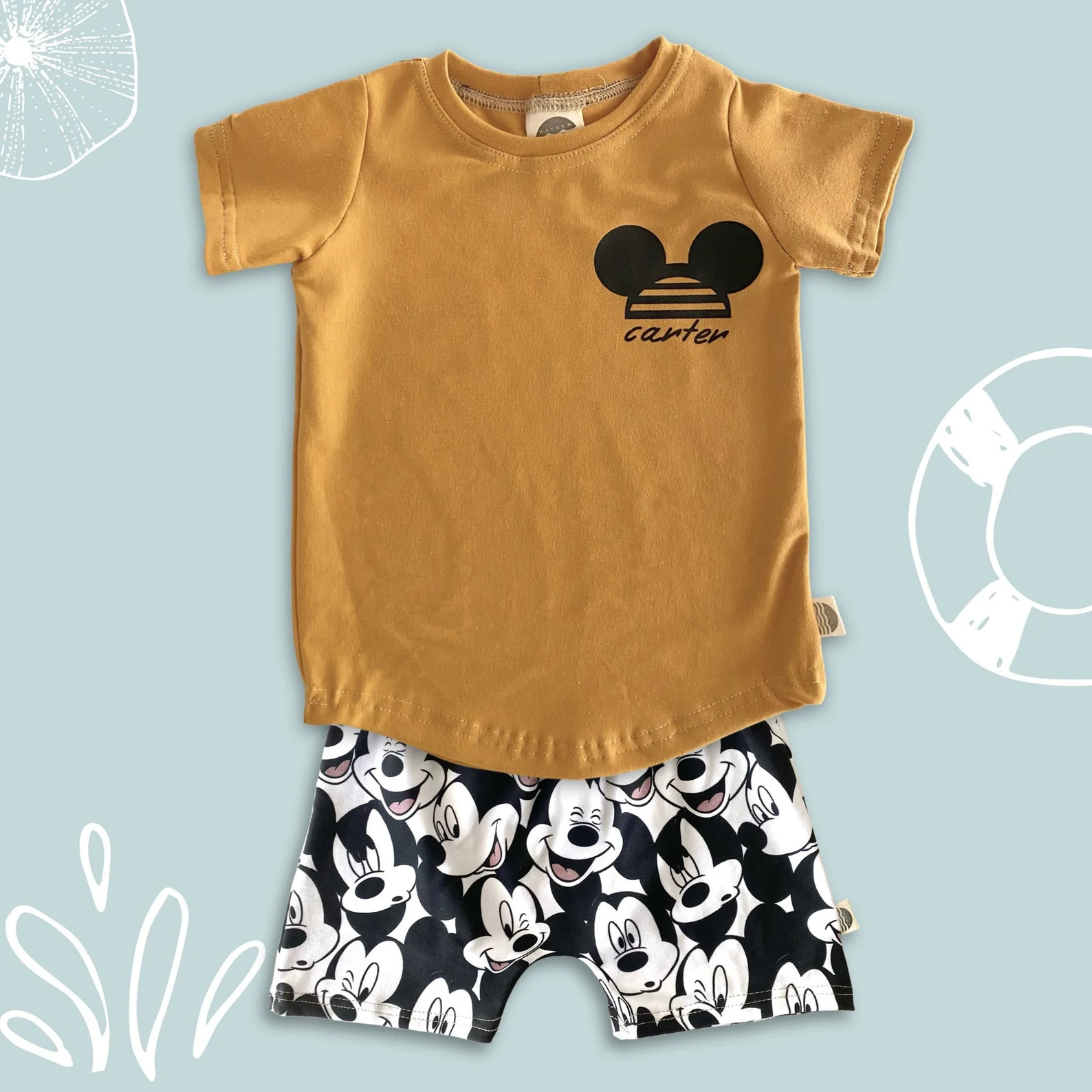 Custom Mickey Name Tee  Disney Set Disney Vacation Tee for - Etsy | Etsy (US)