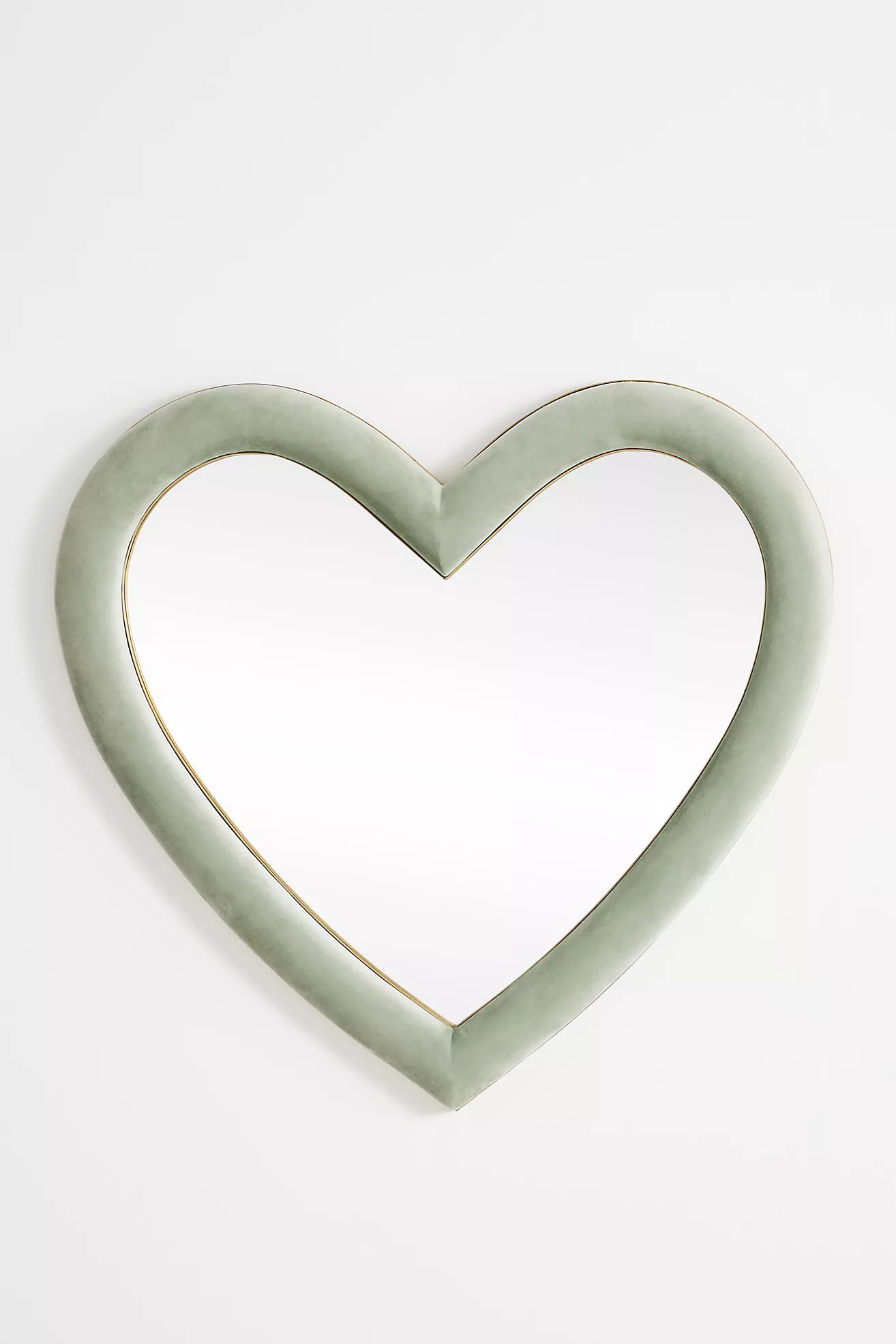 Amor Velvet Heart Mirror | Anthropologie (US)