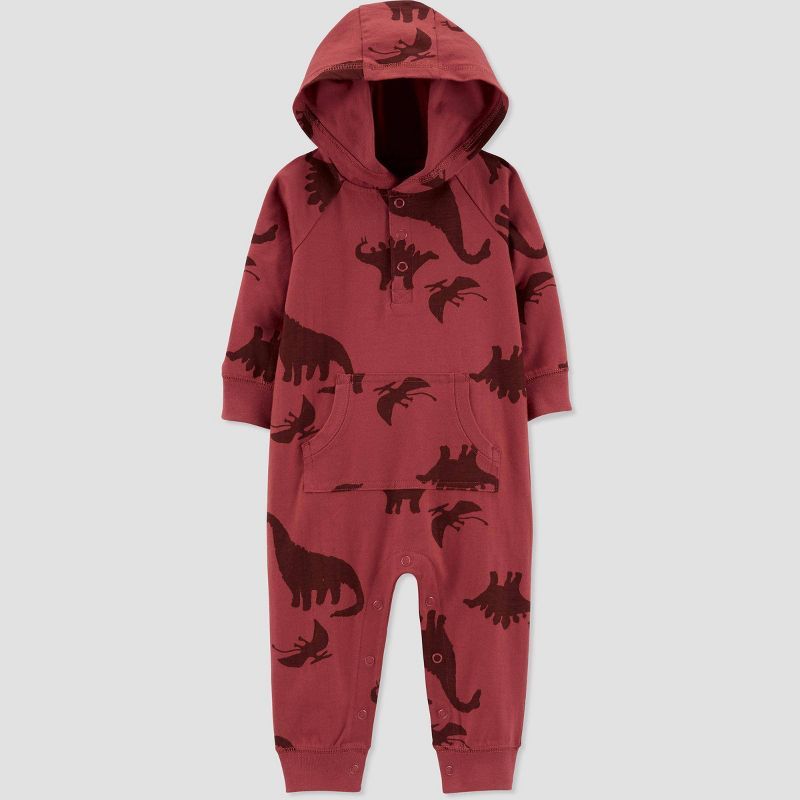 Carter's Just One You® Baby Boys' Dino Romper - Red | Target