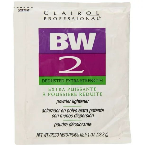 Clairol Professional BW2 Powder Lightener, Dedusted Extra Strength 1 oz | Walmart (US)