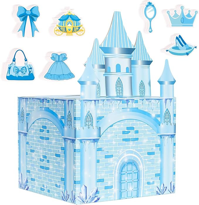 HEIPINIUYE Valentines Cards for Kids Castle Valentines Box for Kids Classroom School Gift Exchang... | Amazon (US)