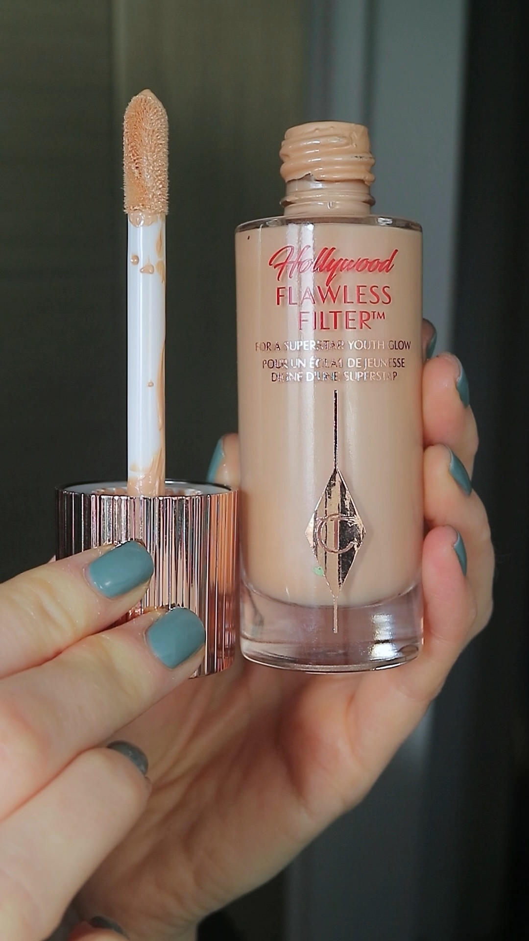 The secret behind dewy, lit-from-within skin 🌝✨ Sharing how I use the Charlotte Tilbury Hollywood Flawless Filter for that effortless glow with all shades and products linked. I’m wearing shade 2 FAIR 🧚🏻‍♀️✨Use code CT-SOC2DCOKDFB for 15% off your first Charlotte Tilbury order ✨ AD-gifted glowy skin, CharlotteTilbury, Charlotte tilbury foundation, glowy makeup 

#LTKBeauty #LTKOver40 #LTKParties