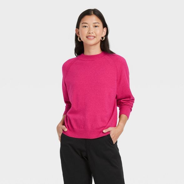 Women's Crewneck Light Weight Pullover Sweater - A New Day™ | Target