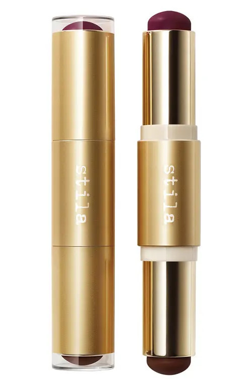Stila Blush & Bronze Hydro-Blur Cheek Duo Stick in Dragon Fruit And Cocoa at Nordstrom | Nordstrom