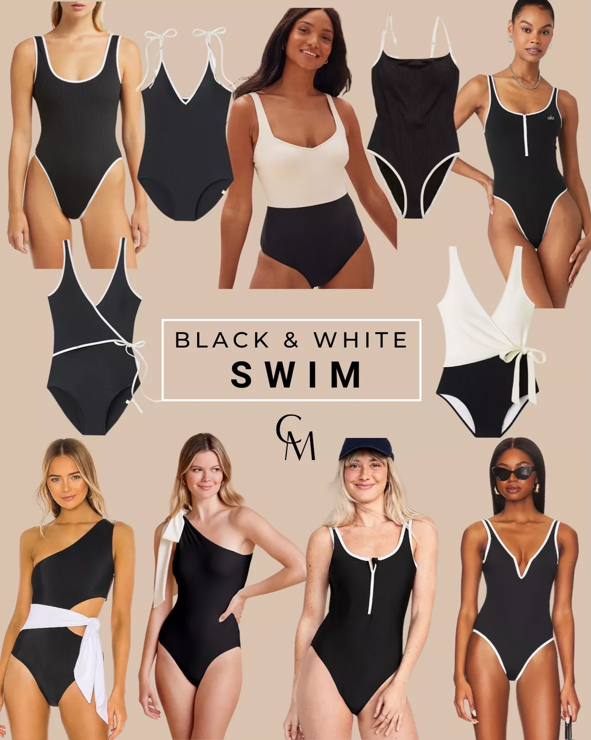 Half-Zip One-Piece Swimsuit for … curated on LTK
