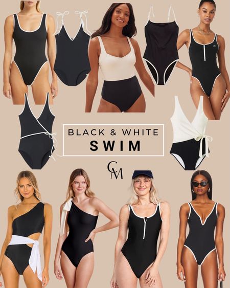 On my radar: black & white swim. Neutral swimwear. 

Swim, swimwear, vacation swimwear 

#LTKswim #LTKSeasonal #LTKFind