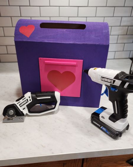 Everything you need go create your own wooden projects - like a custom Valentine's box #LTKDIY #HARTTools #LTKHomeFinds


