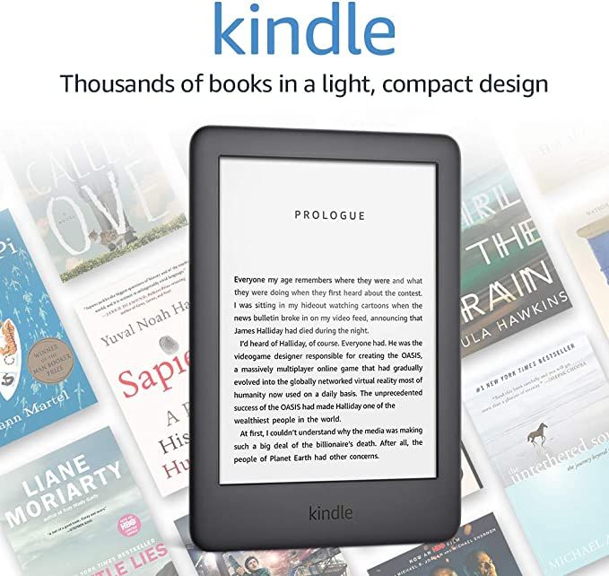 Kindle - Now with a Built-in Front Light - Black | Amazon (US)