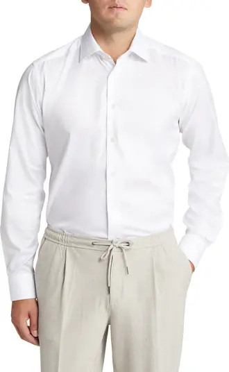Slim Fit Twill Dress Shirt | Nordstrom