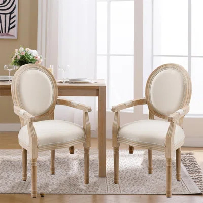 Upholstered Dining Chairs,Set Of 2 | Wayfair North America