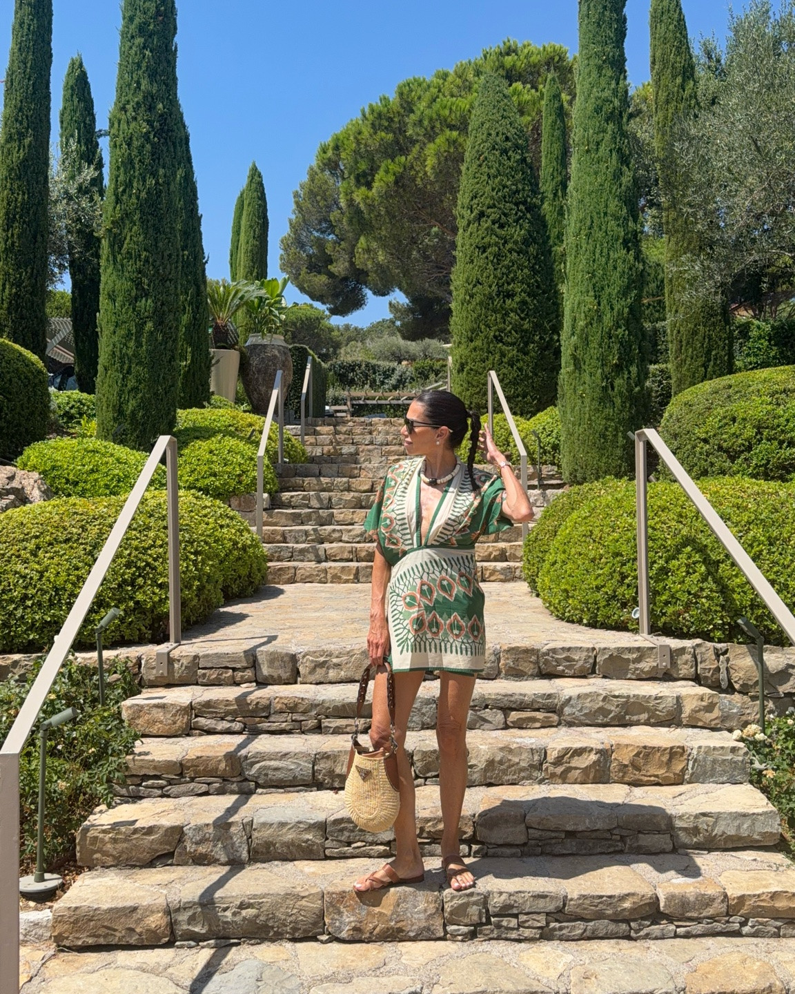 South of France

Purse: Prada Small Raffia Hobo Bag (sold out, similar linked)

Necklace: Lizzie Fortunato MoonStone ( linked in SHOPMY) similar linked on LTK

#LTKSwim #LTKOver40 #LTKTravel