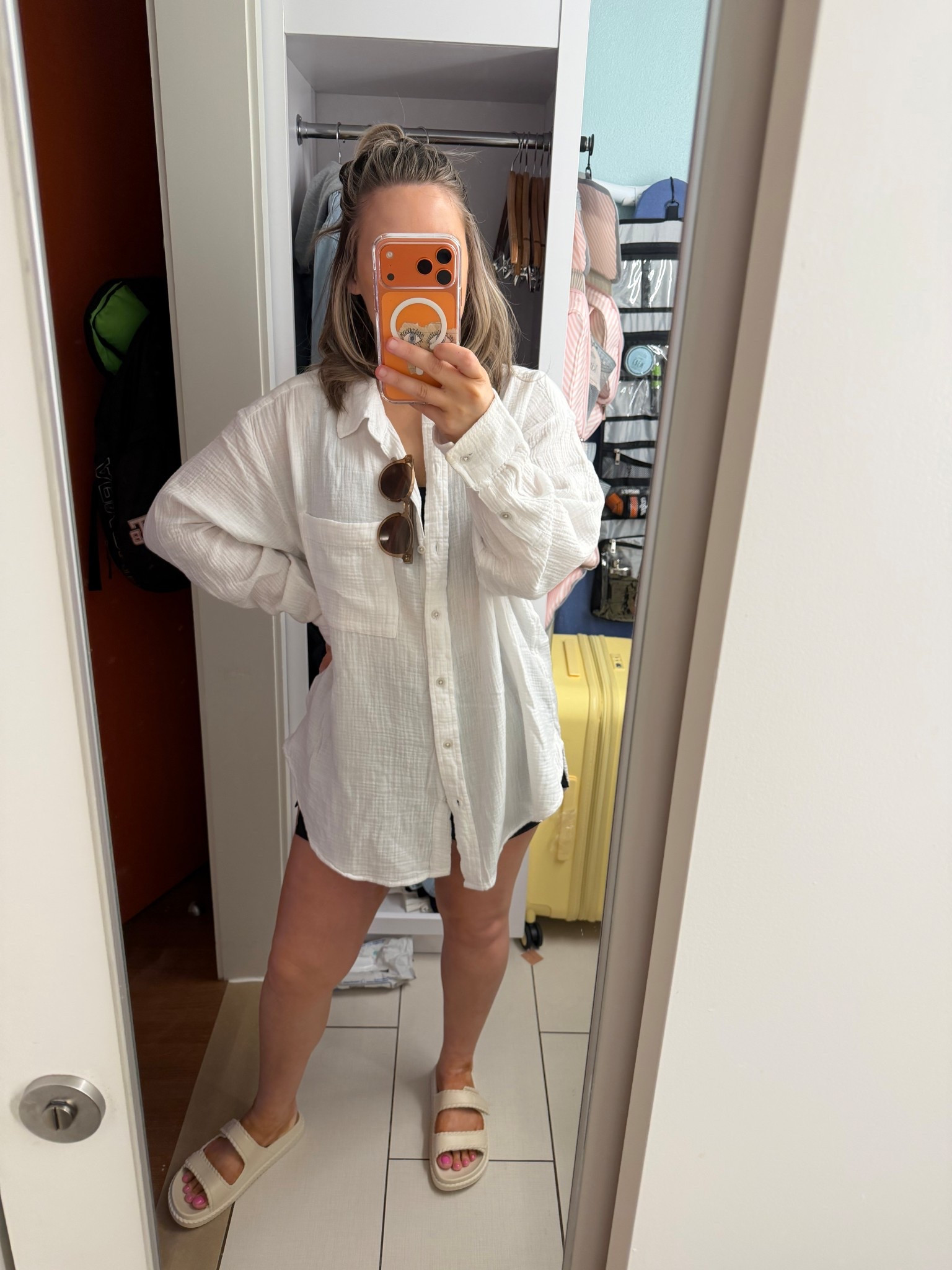 Comfy mom swim and coverup at Disney world 

#LTKvlog #LTKdayinmylife #LTKmomlife