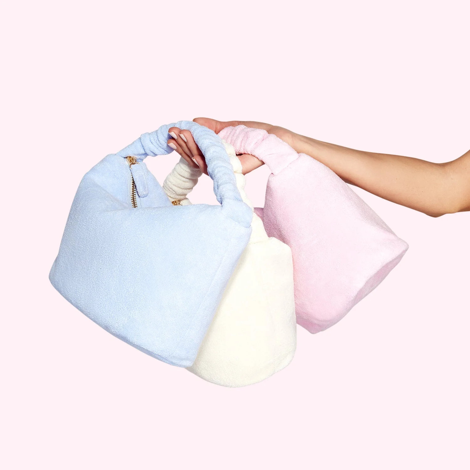 Mermaid Terry Scrunch Handle Bag | Customizable Pouch - Stoney Clover Lane | Stoney Clover Lane