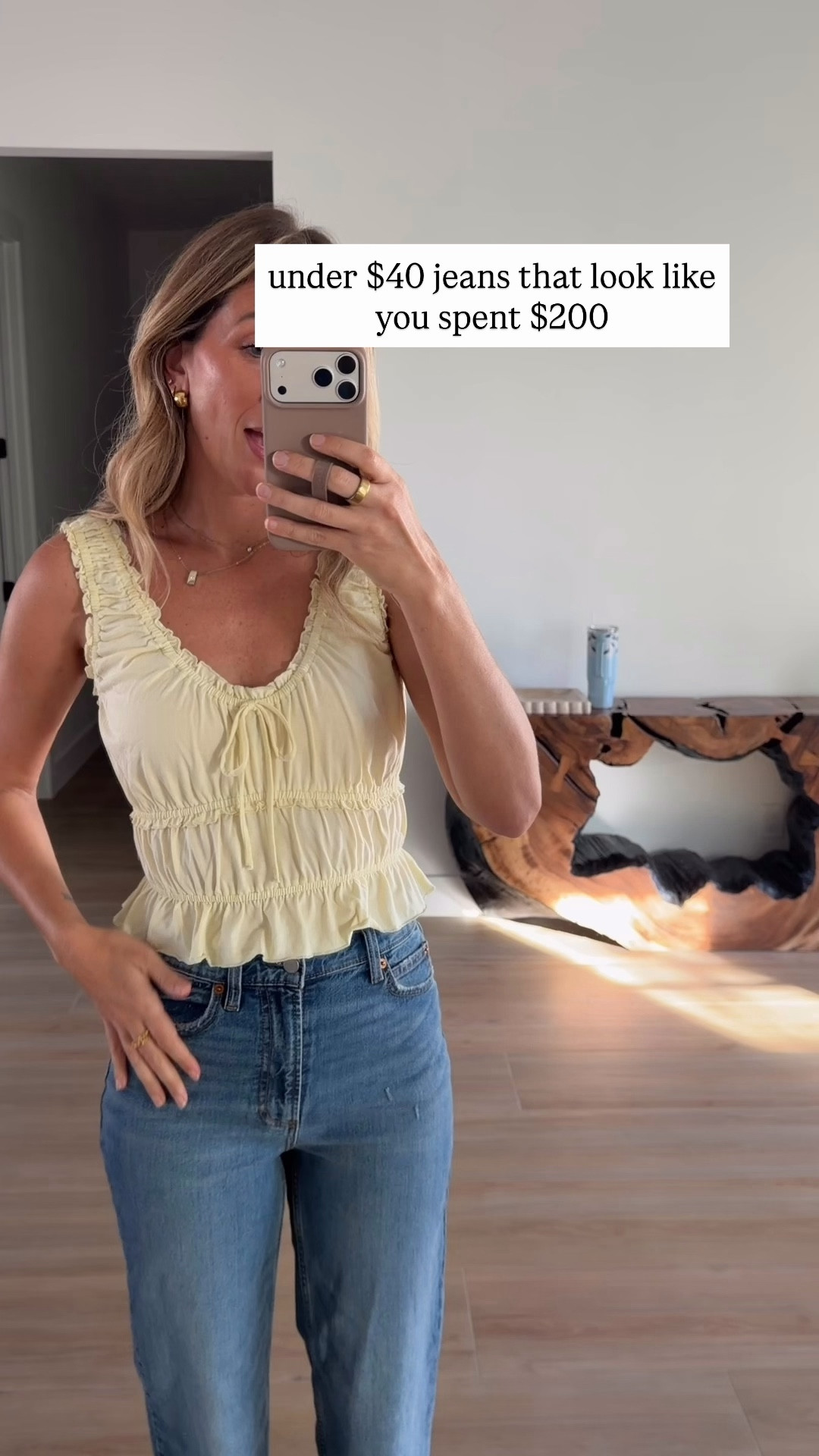 Target jeans

#LTKSeasonal #LTKU #LTKmomlife