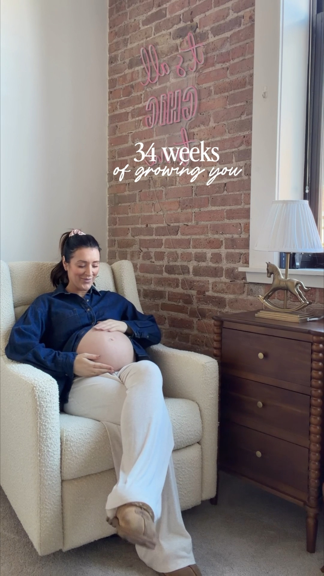 Baby’s nursery chair. We went with the automatic babyletto kiwi recliner! Also linking my outfit. 

#LTKHome #LTKBaby #LTKBump