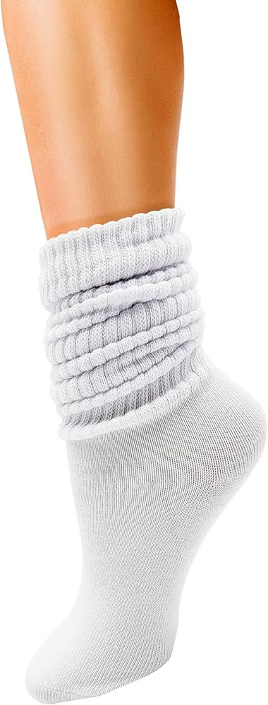 Winterlace Slouch Sock for Women, 1-Pair, Soft Extra Long Scrunch Knee High Sock Premium | Amazon (US)