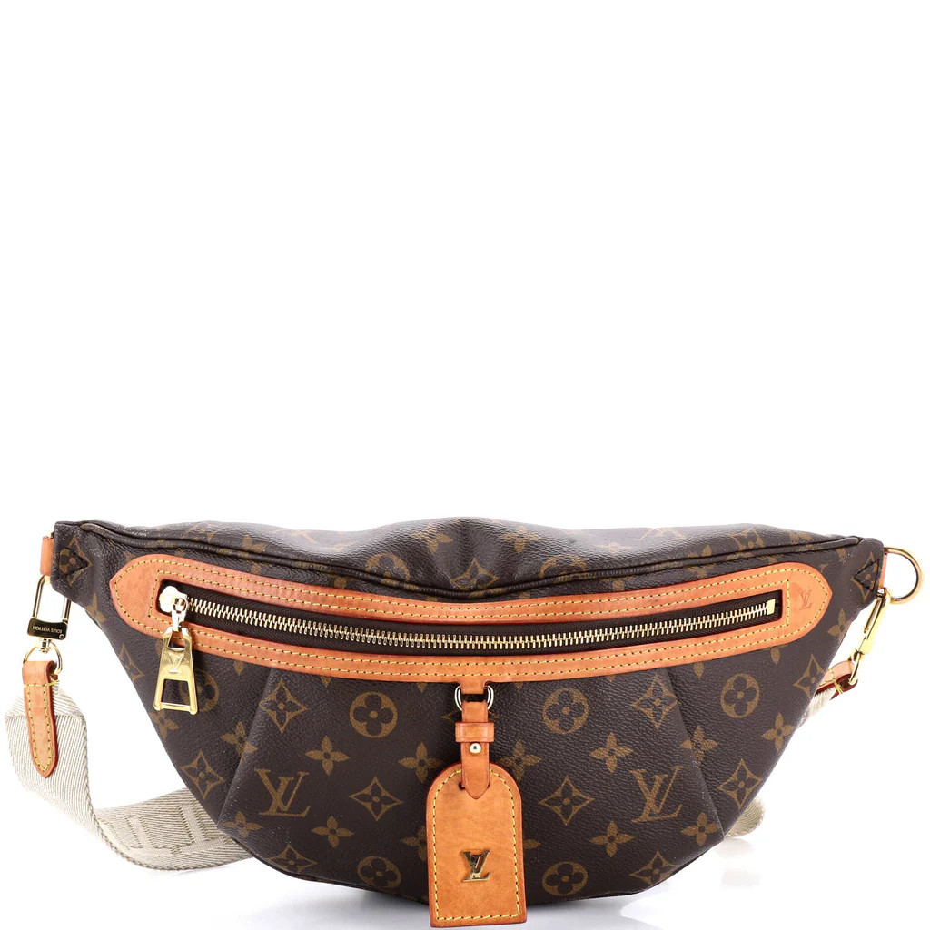 High Rise Bum Bag Monogram Canvas | Rebag