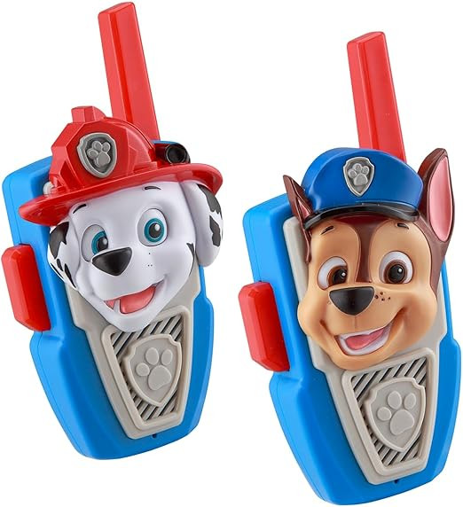 eKids Paw Patrol Toy Walkie Talkies for Kids, Static Free and Extended Range Indoor and Outdoor T... | Amazon (US)