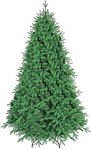 MAKEATREE 7-FT Artificial Christmas Tree with 2121 Tips, Unlit Hinged Spruce Xmas Tree for Indoor... | Amazon (US)