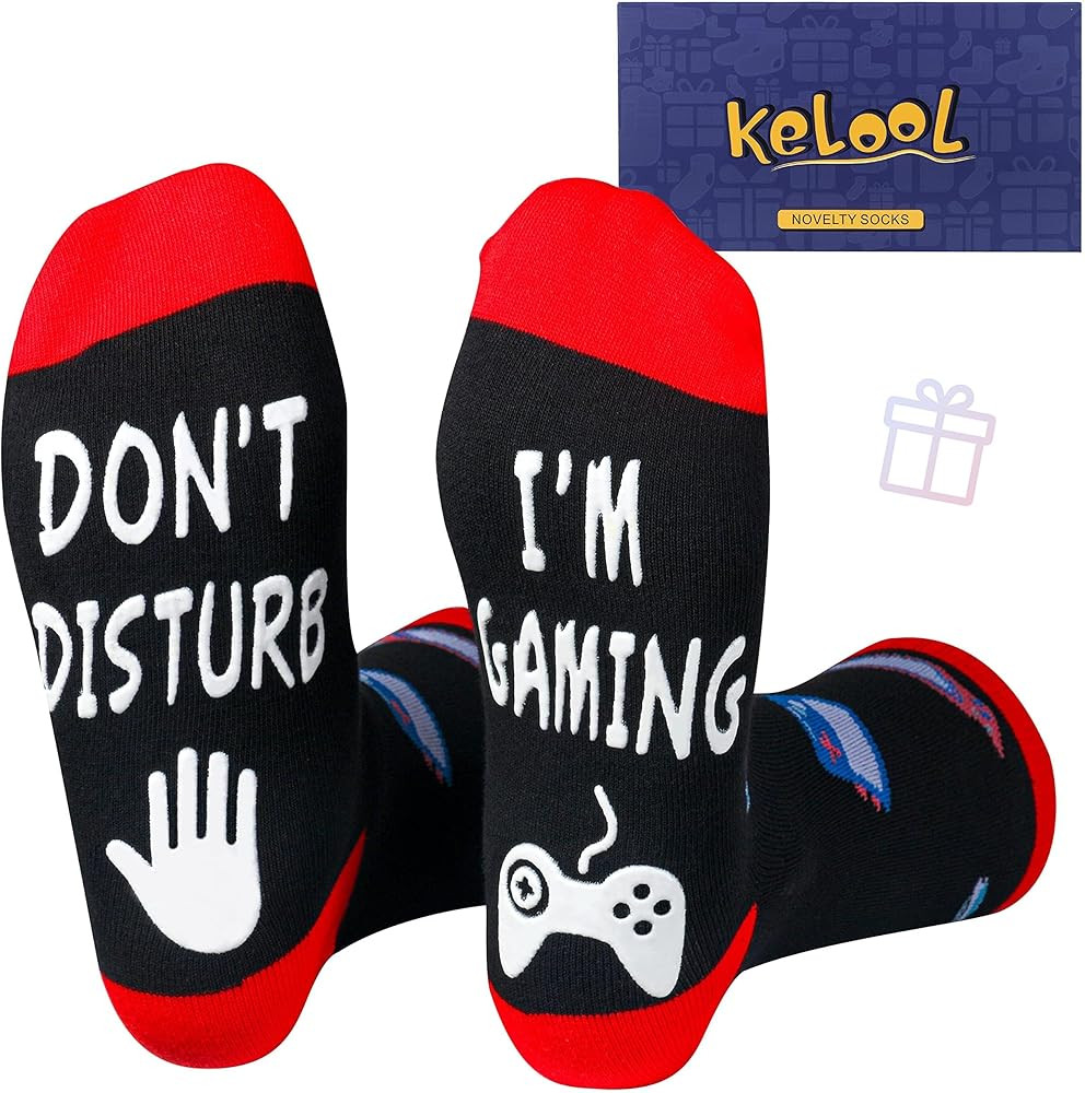 Do Not Disturb I'm Gaming Socks | Amazon (US)