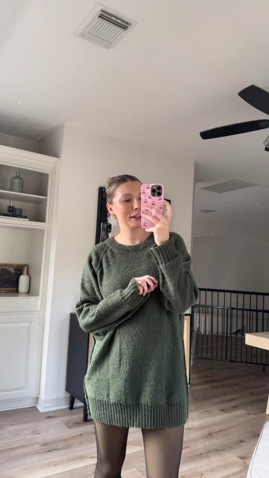 The cutest sweater dress from Amazon! I’m 5’7 so it does run a little short! Super bump friendly and comfortable! Wearing a M.

#LTKSeasonal #LTKStyleTip #LTKBump