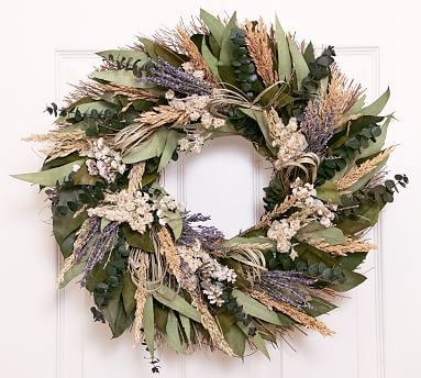 Dried Sweet Lavender Wreath | Pottery Barn (US)