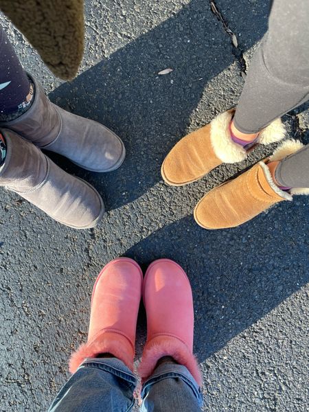 Mom and two daughters love their furry lined boots

#LTKSeasonal #LTKkids #LTKshoecrush