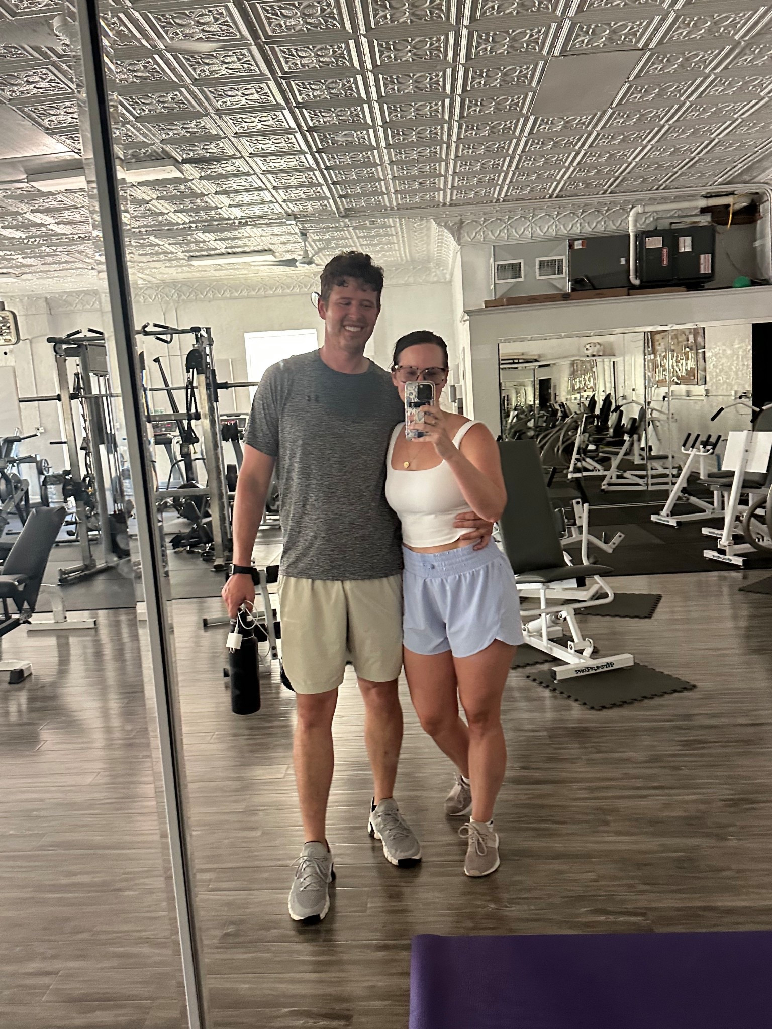 Workout with my man today!! Tyler’s fave under armor sweat wicking
& breathable tee is on sale for Prime day!!! #primeday2025 #fitness

#LTKSaleAlert #LTKActive #LTKMens