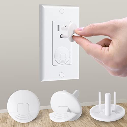 Outlet Covers Baby Proofing White - PRObebi 38 Pack Plug Covers for Electrical Outlets, Child Pro... | Amazon (US)