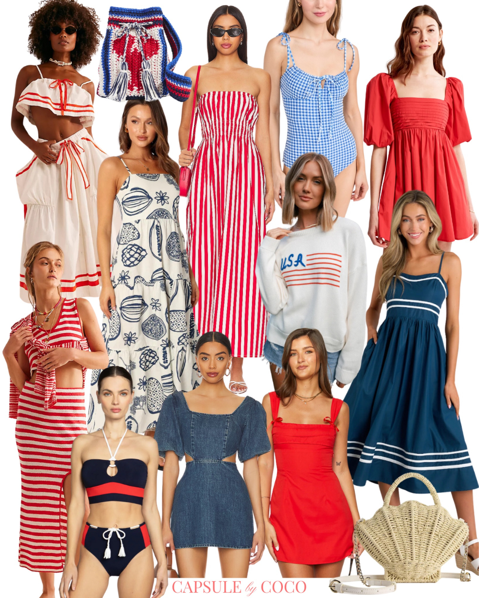 AMERICANA 🇺🇸

USA, Red White and Blue, Memorial Day, Memorial Day outfits, 4th of July, 4th of July outfits, July 4th, July 4th outfits, Labor Day, Labor Day outfits, Americana outfits, USA outfits, red white and blue, Stars and Stripes, Capsule Wardrobe, Capsule By CoCo, CapsuleByCoCo

#LTKStyleTip #LTKSwim #LTKSeasonal