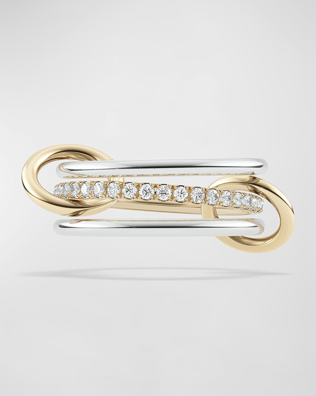 Sonny Two-Tone Ring with Diamonds | Neiman Marcus