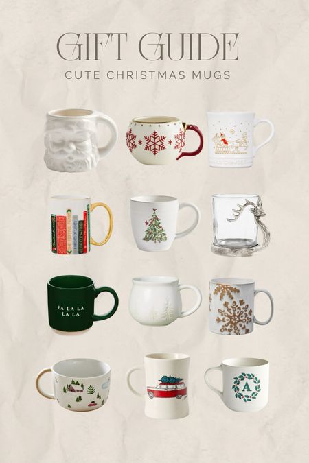 Cute and simple Christmas mugs for gifting this holiday season! ☕️🎁

#LTKhome #LTKfindsunder50 #LTKGiftGuide