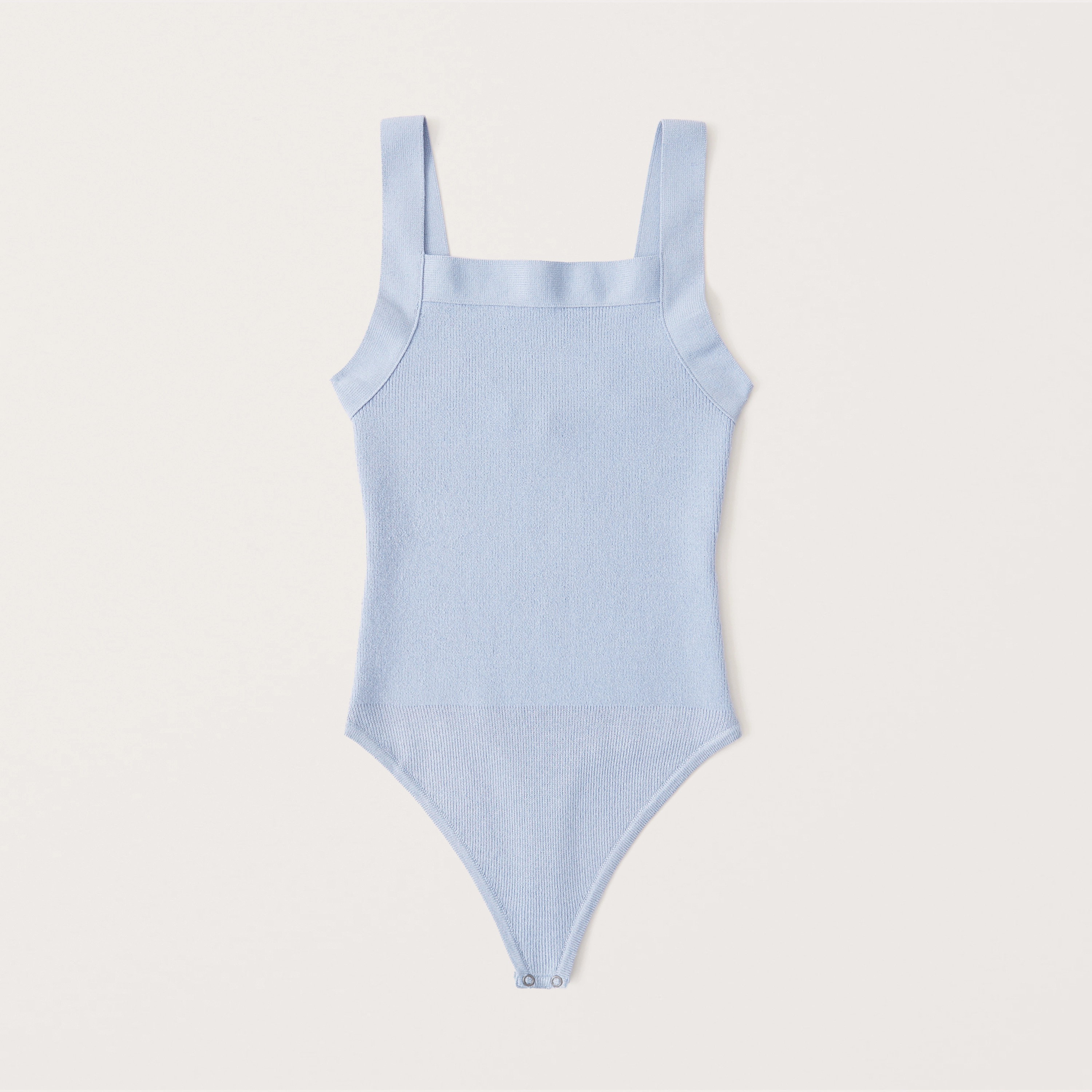 Squareneck Knit Bodysuit | Abercrombie & Fitch (US)