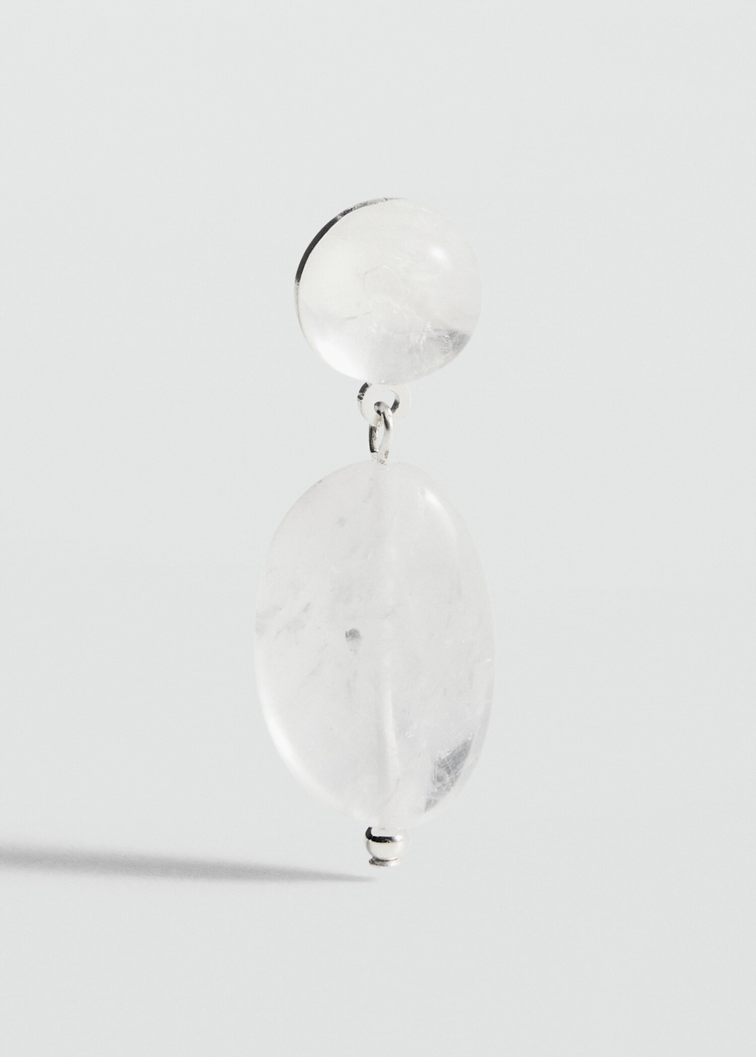 Ohrhänger mit Schmuckstein - Damen | MANGO Deutschland | Mango EU