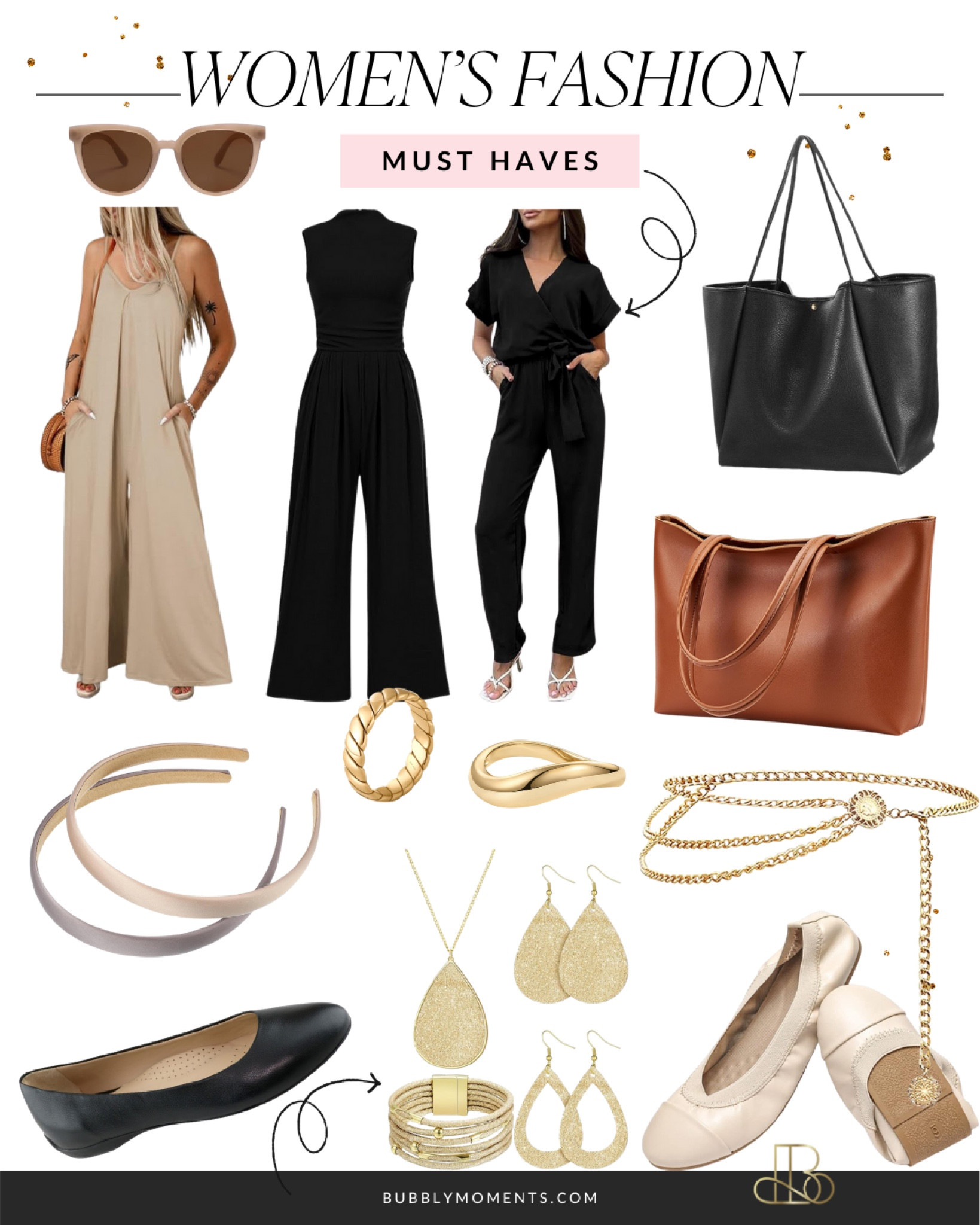 Elevate your look with our irresistible women's fashion essentials! Whether it's a glamorous dress, statement heels, trendy bags, or dazzling jewelry, we've got you covered for every occasion. 💃✨ #FashionForward #StyleGoals #DressUp #ShoeGame #BagLover #JewelryTrends #FashionAddict

#LTKparties #LTKstyletip #LTKU