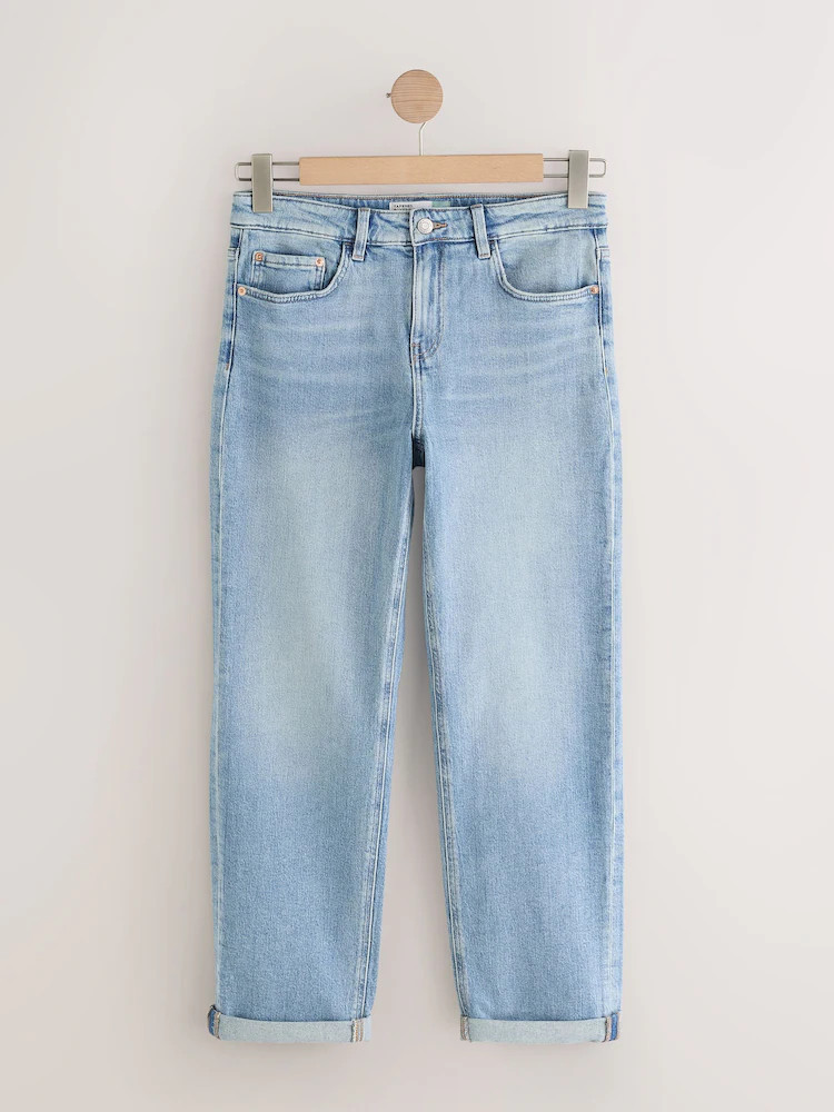 Light Blue Stretch Boyfriend Jeans | Next US