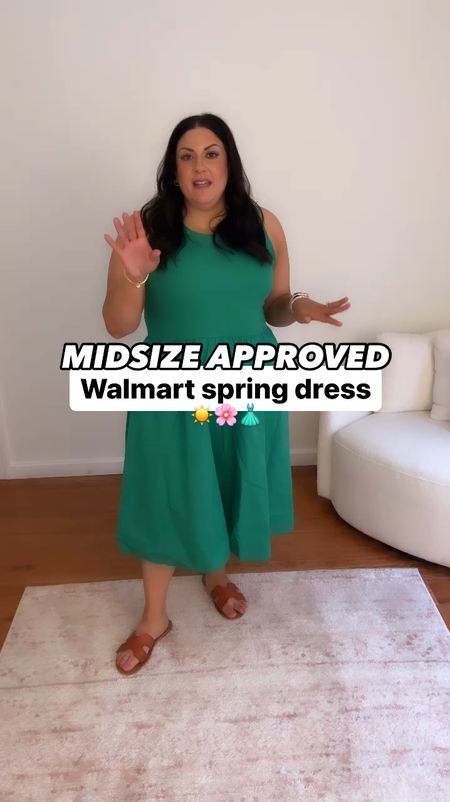 I’m absolutely in love with this Walmart dress!! It’s soooo high quality and beautiful. I’m 5’6/38DD/size 14 and wearing an XL but could totally do a L. 

Spring dress, midsize dress, affordable dress, bridal shower outfit, baby shower outfit 

#LTKfindsunder50 #LTKmidsize #LTKstyletip