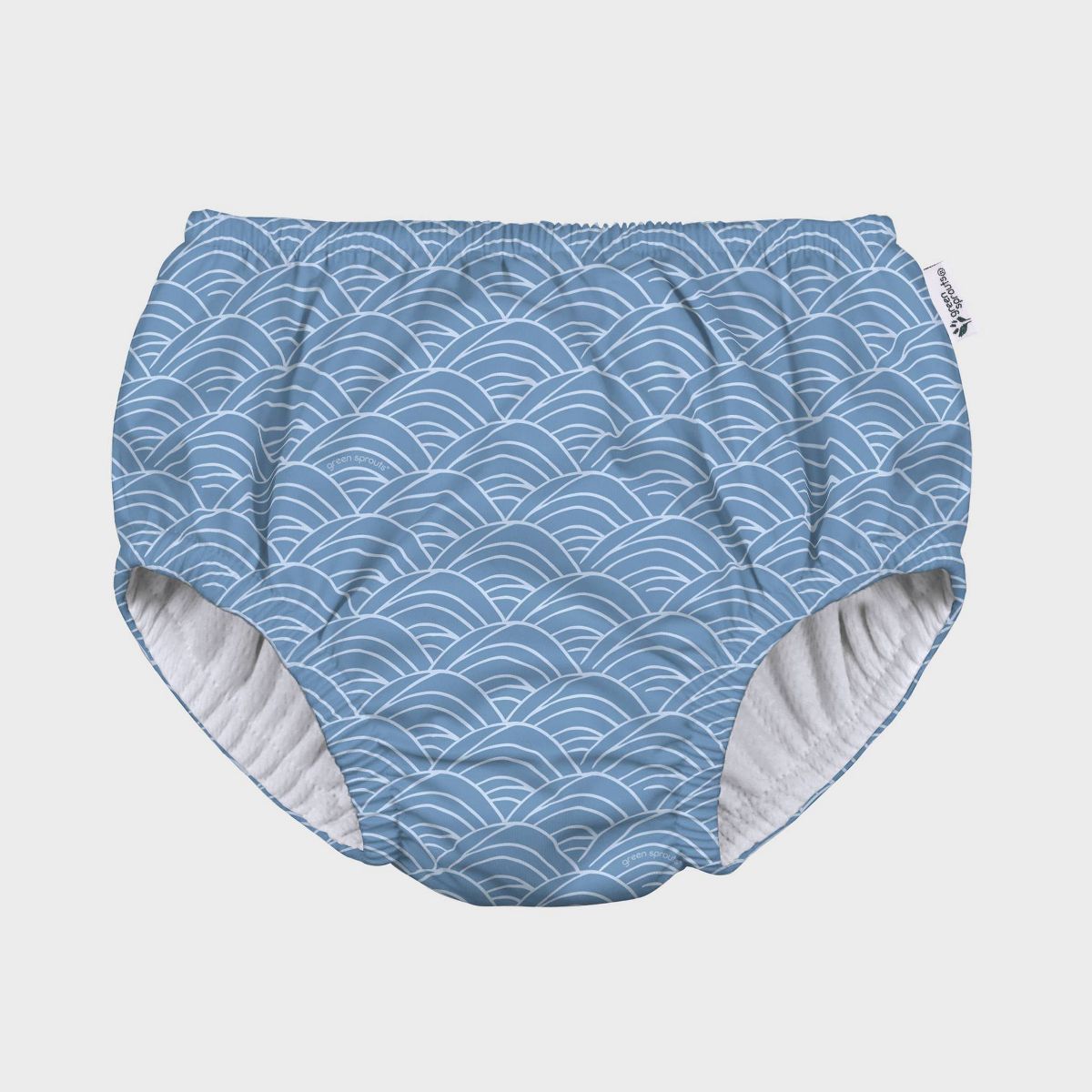 green sprouts Baby Eco Pull-Up Reusable Swim Diaper - Blue 12M | Target