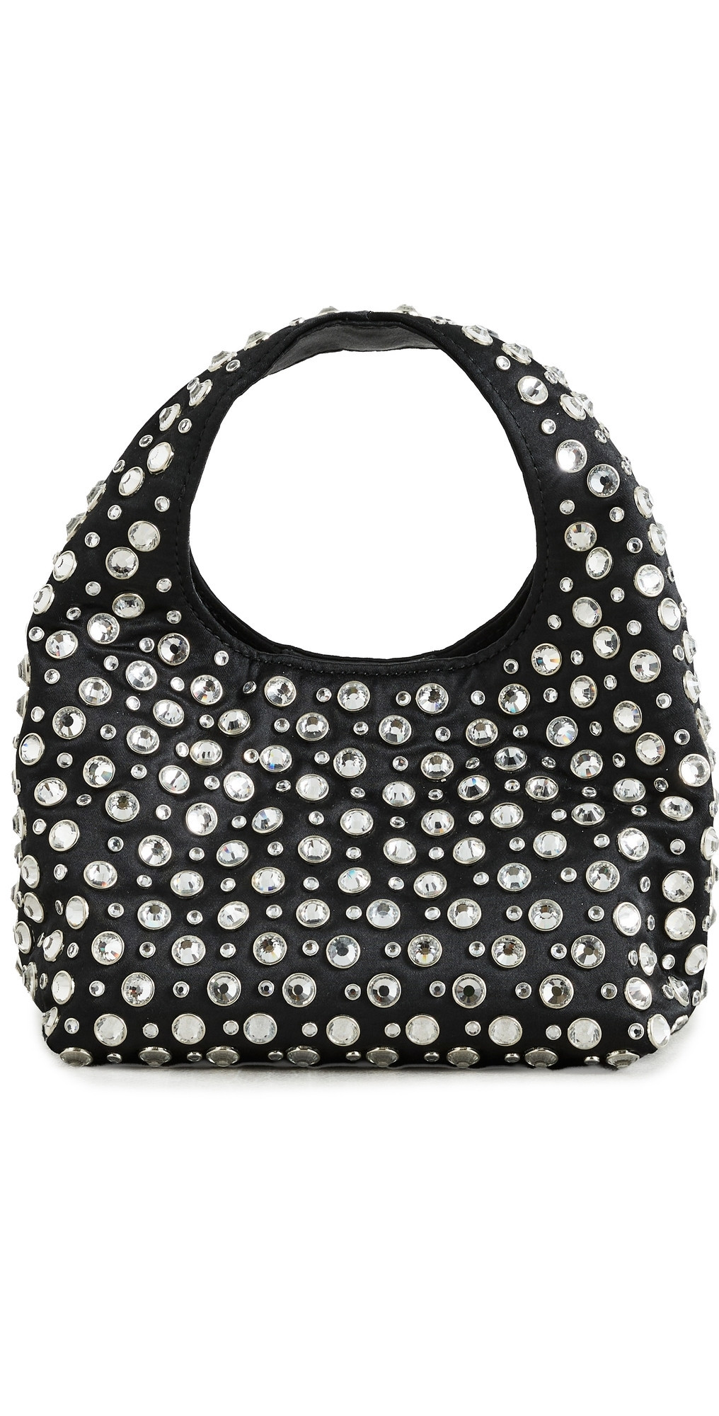Loeffler Randall Kenzie Mini Bucket Clutch Black/Crystal One Size | Shopbop