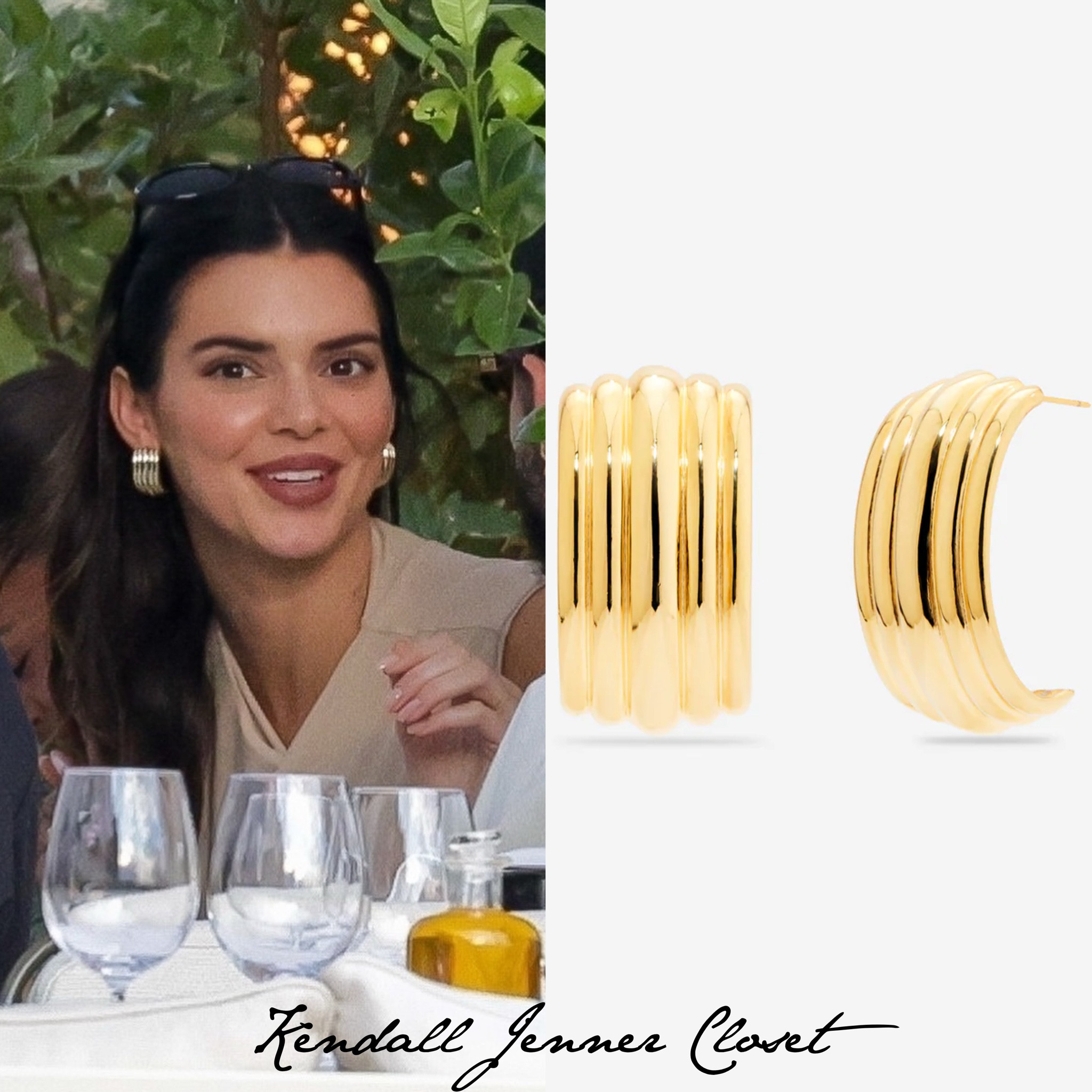 #KendallJenner out for dinner wearing the #MegaJewelry ‘Large Waterfall Earrings’ ($195). ✨



#LTKStyleTip #LTKBeauty