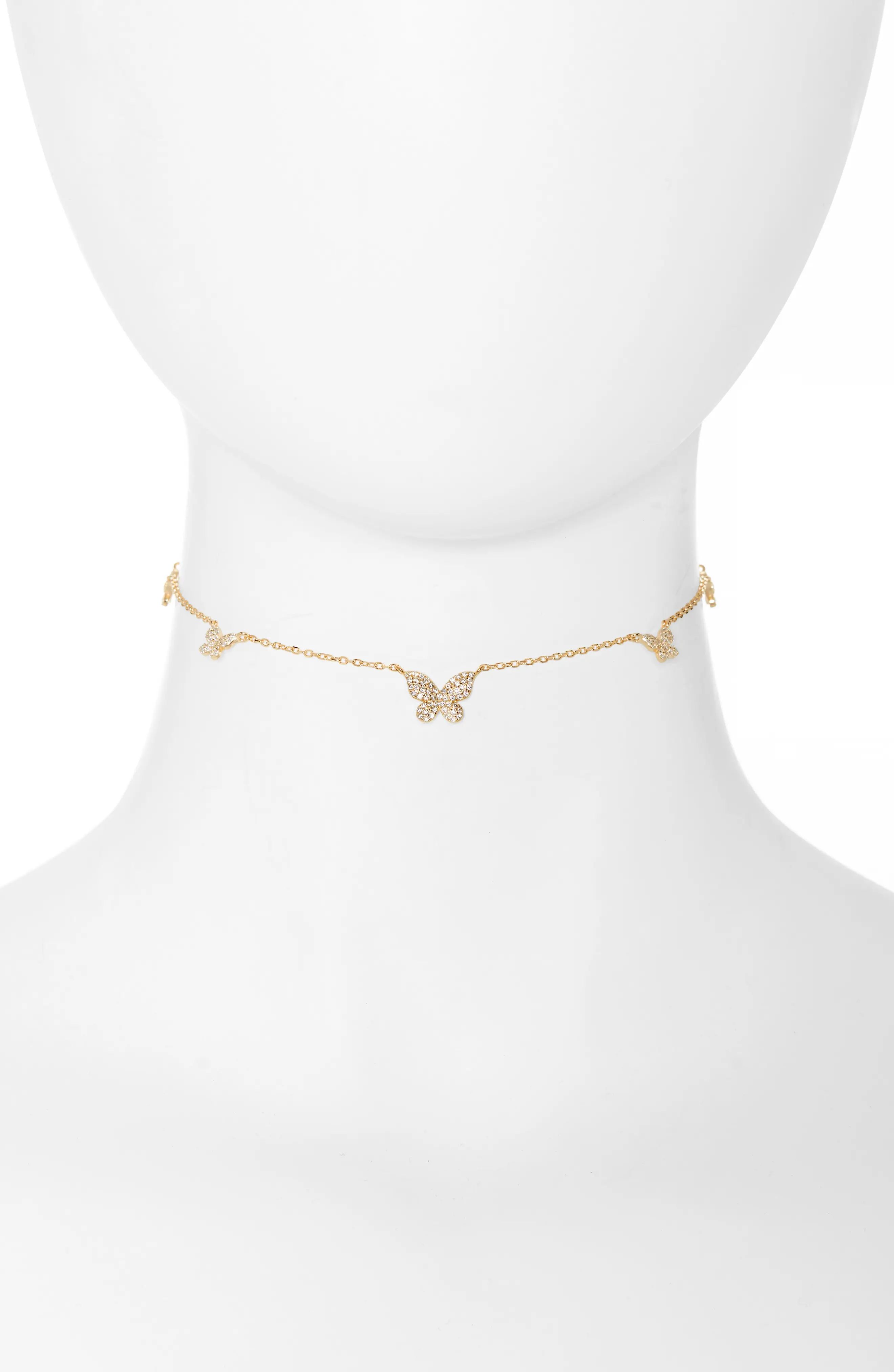 Women's Adina's Jewels Charm Choker Necklace | Nordstrom