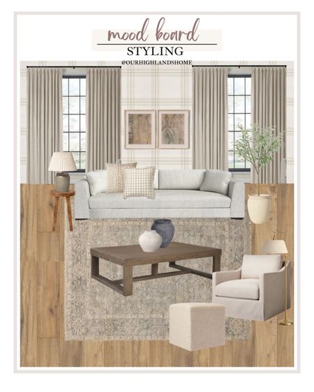 living room mood board styling 

#LTKhome #LTKstyletip #LTKsalealert