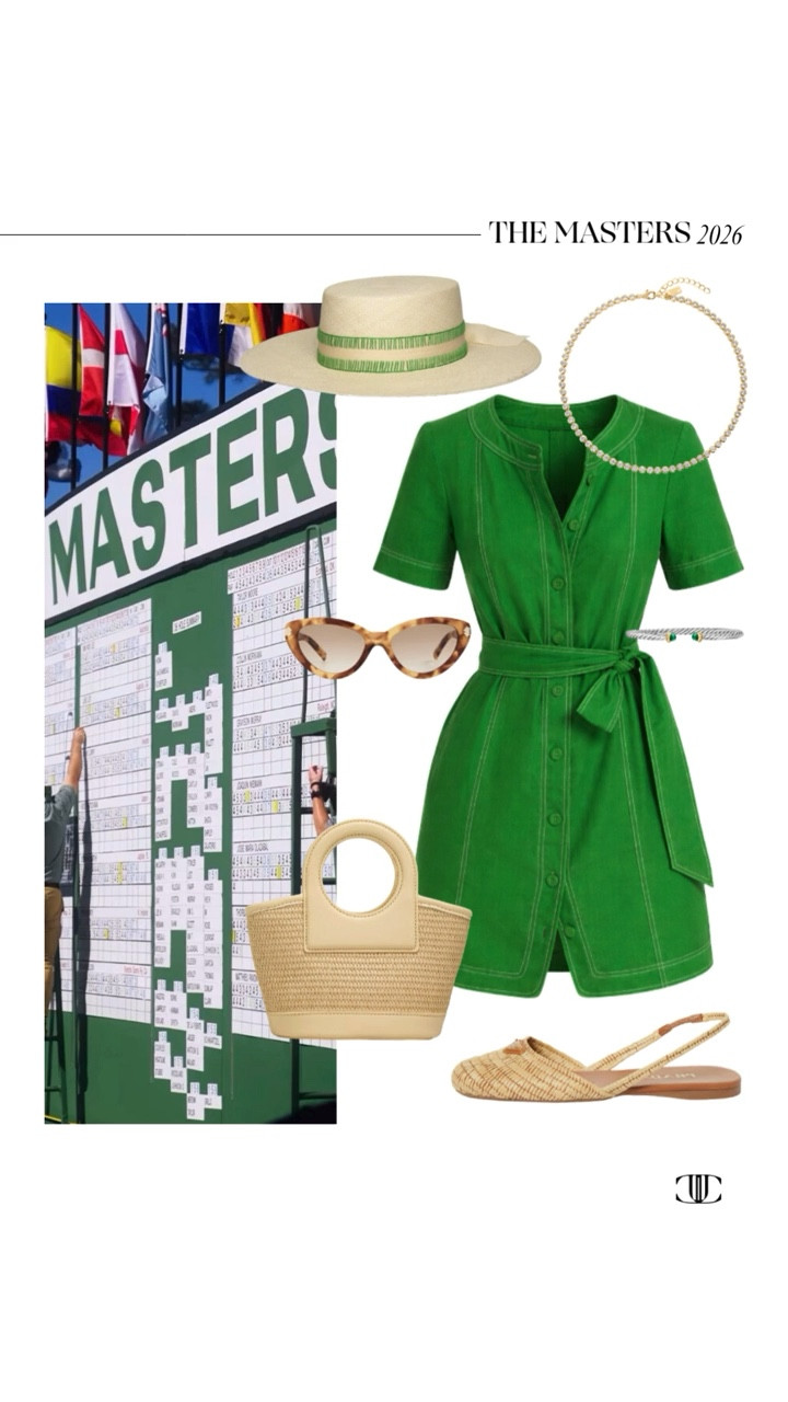 Masters 2026 Style 🌿🏌️‍♀️

Timeless, polished, and perfectly suited for a day at Augusta. This edit is all about breezy spring dresses, tailored linen sets, chic (walkable) shoes, and classic accessories that strike that effortless Southern balance.

From early tee times to clubhouse brunch, these looks are designed to keep you comfortable, refined, and ready for a full day on the course. Save this for tournament outfit inspo and tap to shop each look. ⛳✨

#LTKStyle #MastersStyle #GolfTournamentStyle #SpringOutfits #PreppyStyle #SouthernStyle #EventStyle #LTKFinds 

 

#LTKdayinmylife #LTKootd #LTKOver40