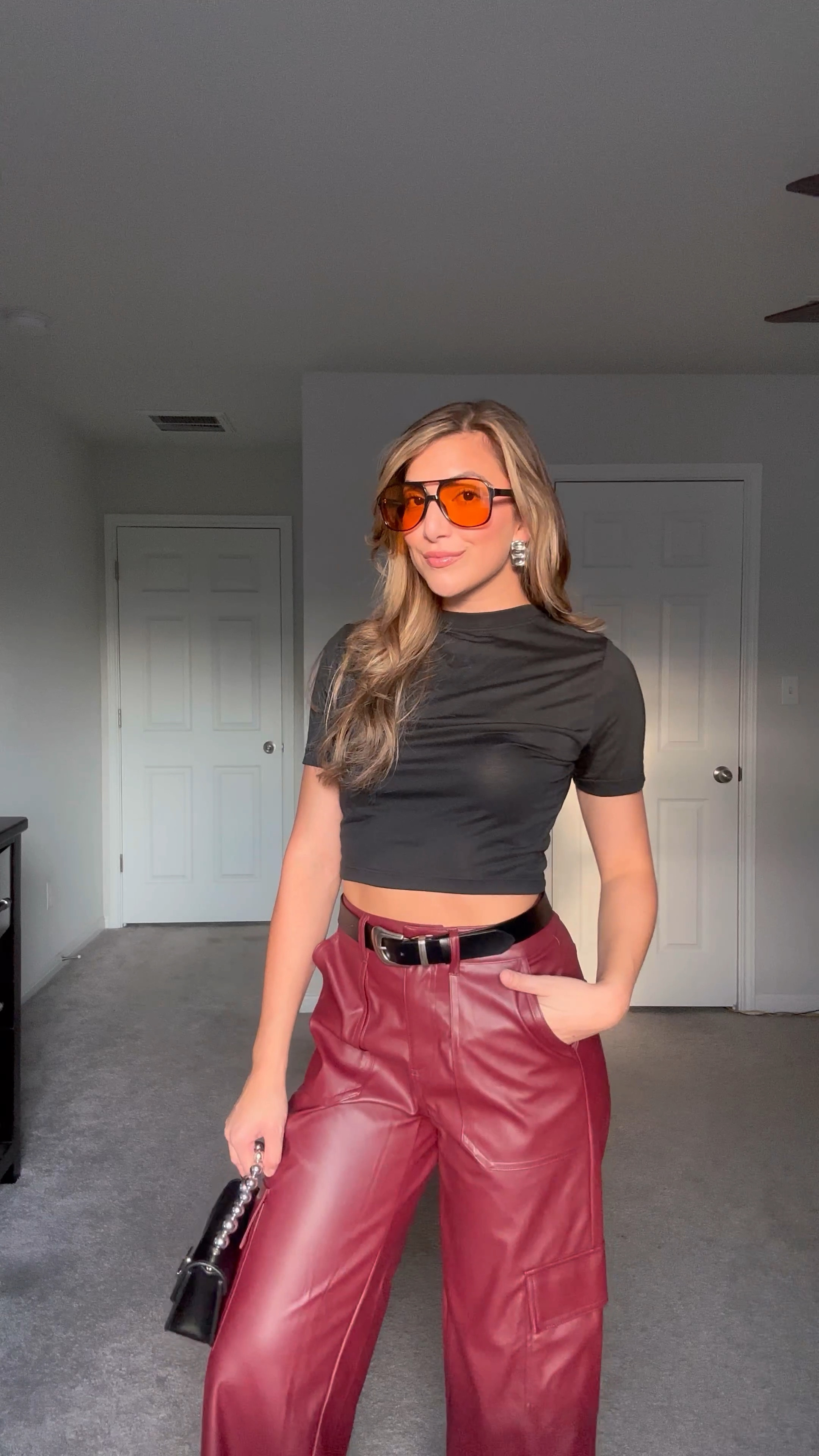 Date night outfit or trendy fall outfit with the cutest pieces from Target! We all know that Cargo pants are huge this Fall and so is this color so these were an immediate YES❤️ I got them in a size Small but they do fit oversized! The shoes are 30% off through the Target Circle Week sales!!

#LTKstyletip #LTKSeasonal #LTKsalealert