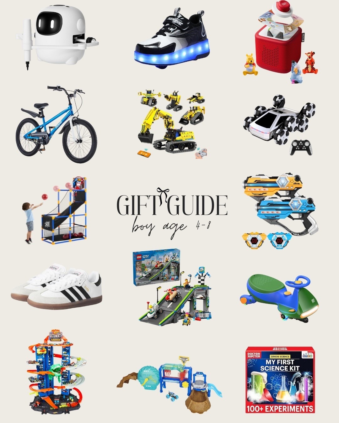 Gift guide for BOY age 4-8