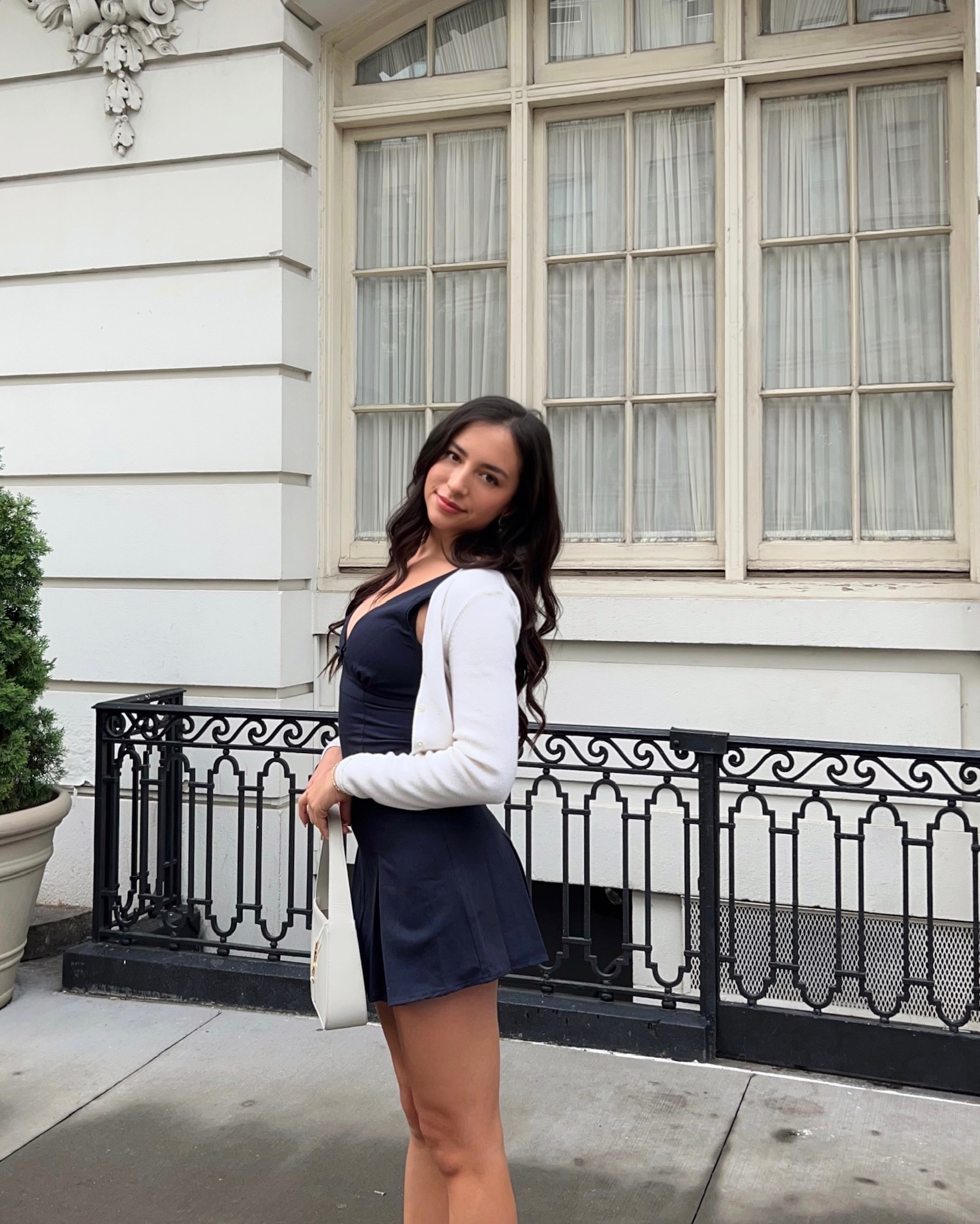 in my gossip girl era 🍸

i’m wearing a blue mini dress from Princess Polly, paired it with a white sweater from Aritzia (linked similar), bag from ysl & vintage Prada loafers

#LTKSeasonal #LTKstyletip