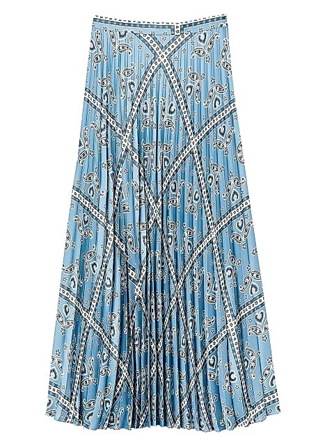 Leianne Pleated Midi Skirt | Saks Fifth Avenue