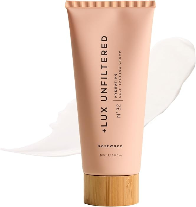 + Lux Unfiltered N°32 Gradual Self Tanner, Hydrating Self Tanning Lotion with Shea Butter & Squa... | Amazon (US)