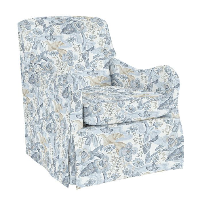 Elsie Swivel Glider Club Chair | Ballard Designs | Ballard Designs, Inc.